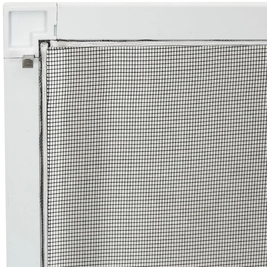 Tela anti-insetos para janelas 100x120 cm branco