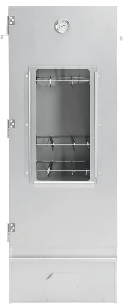 Defumador p/ churrasqueira c/ gerador fumo frio aço galvanizado
