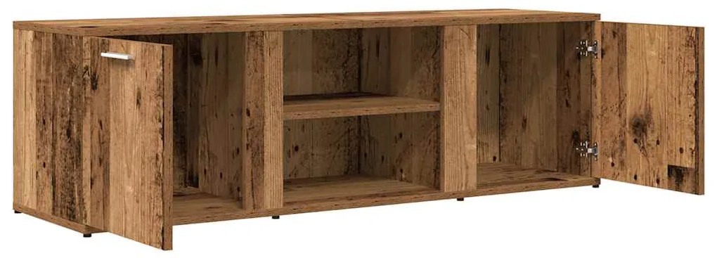 Móvel TV madeira antiga 120x34x37 cm madeira trabalhada