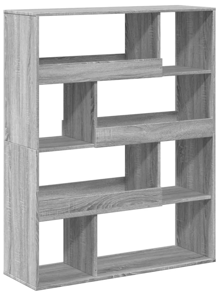divisória 100x33x125,5 cm derivados de madeira cinzento sonoma