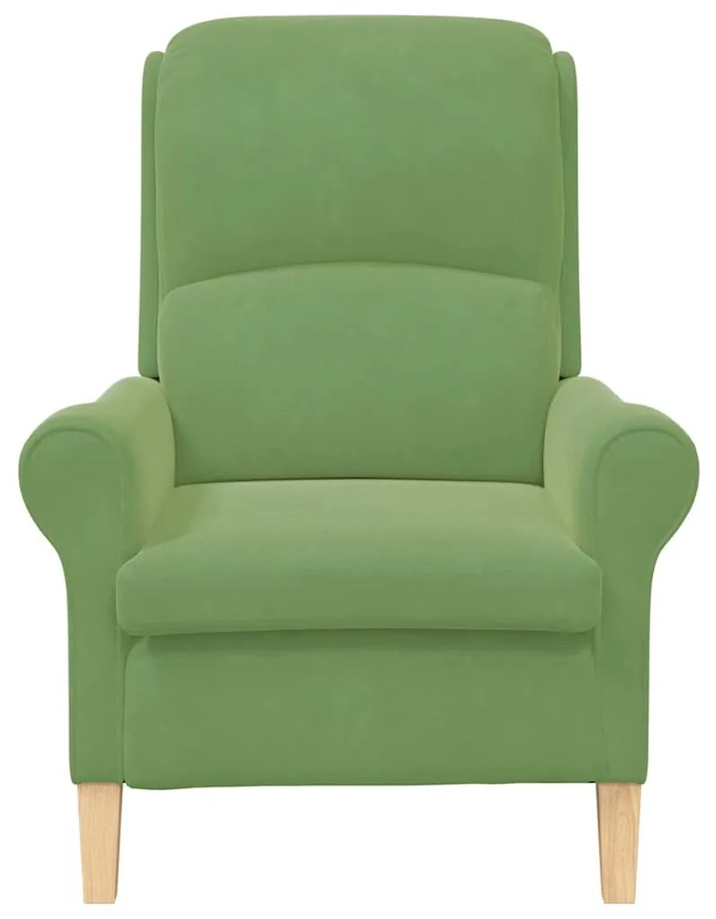 Poltrona Verde Claro Verde claro Poltrona de tamanho padrão