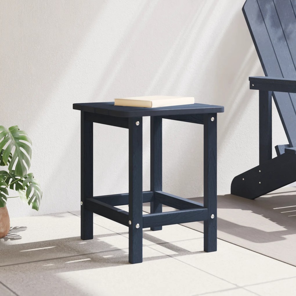 Mesa Lateral Adirondack Azul Marinho 38x38x46 cm HDPE