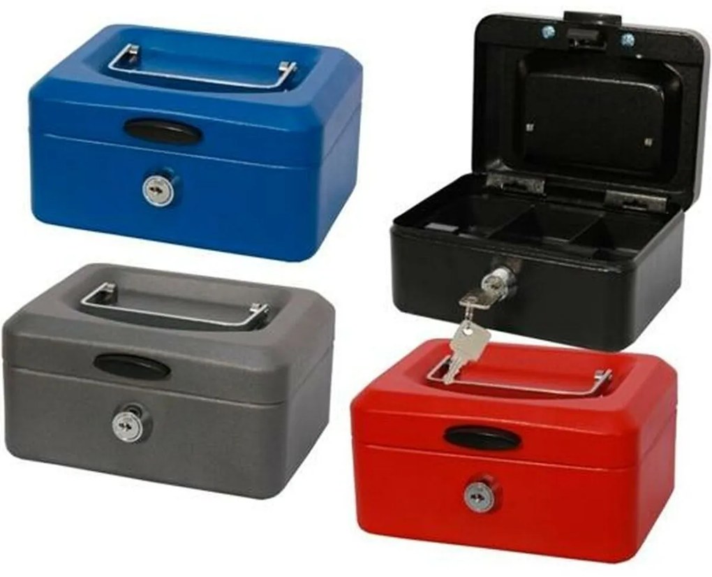 Cofre Bismark 15 x 8 x 11 cm Metal Multicolor