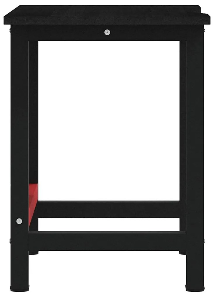 Bancada 100x60x81,5cm carvalho castanho-escuro