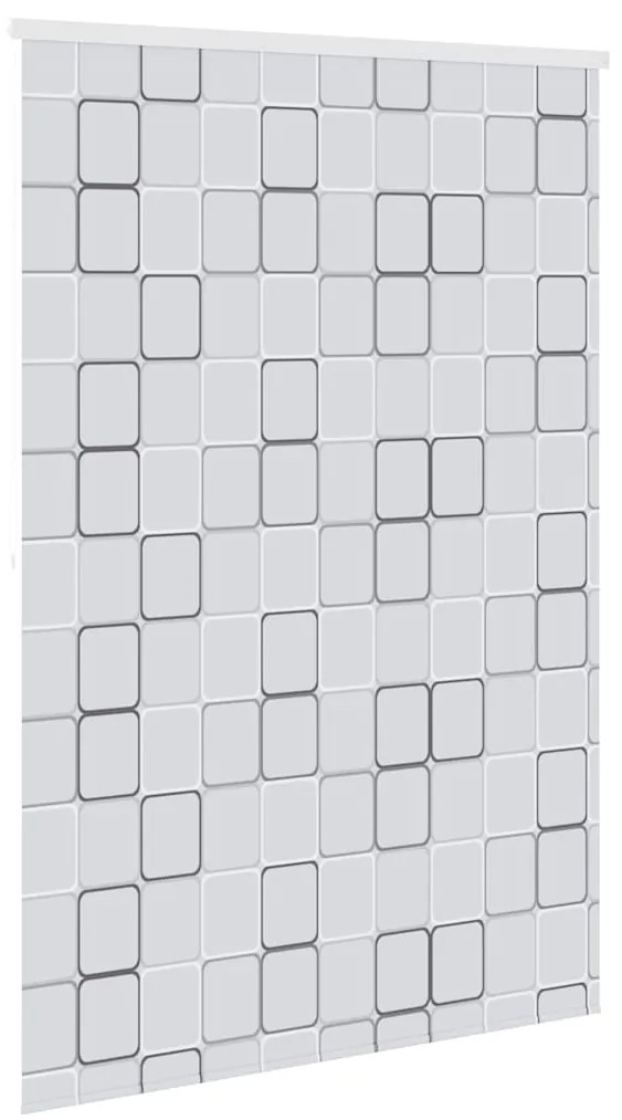 Estore de rolo para o duche 140x240 cm quadrados