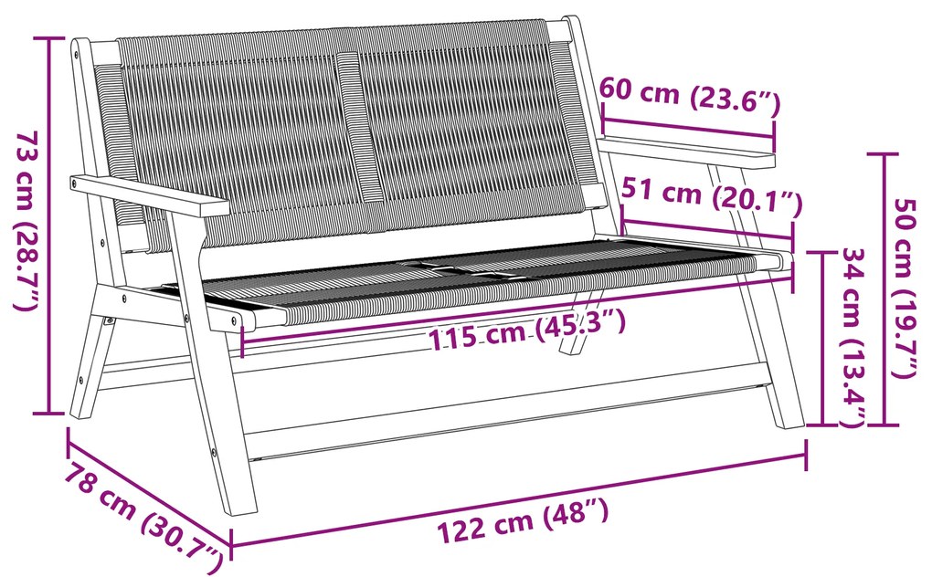 Cadeiras de Jardim com Mesa 5 pcs Bege Madeira Maciça de Acácia