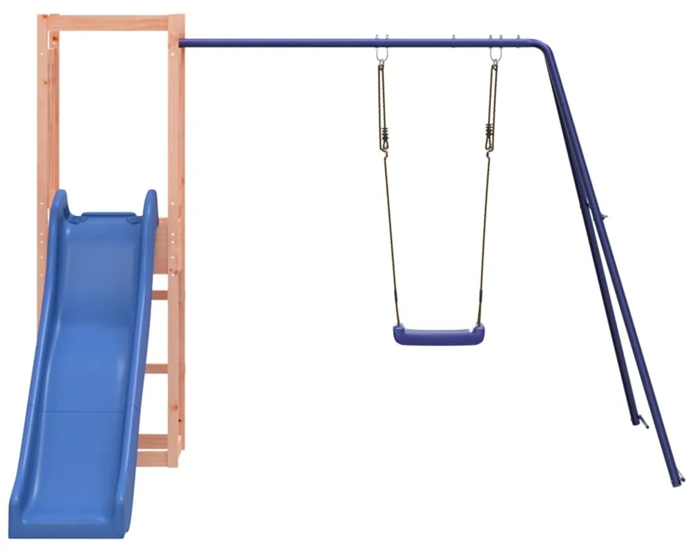 Conjunto de brincar para exterior madeira de douglas maciça