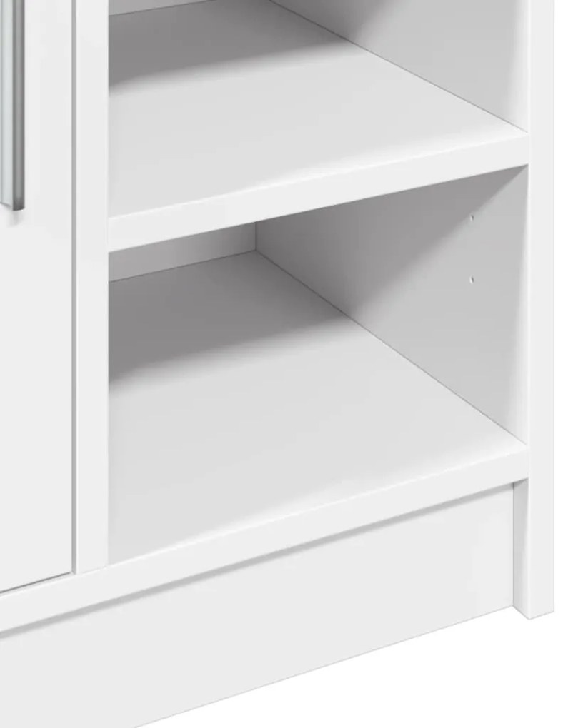 Armário de lavatório 63x29x55 cm derivados de madeira branco