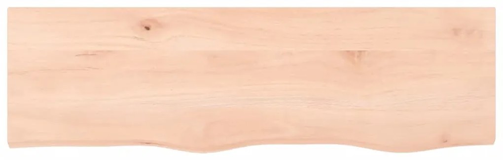 Prateleira de parede 100x30x(2-4)cm carvalho maciço não tratado