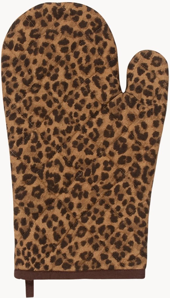 Luva para forno Leopard