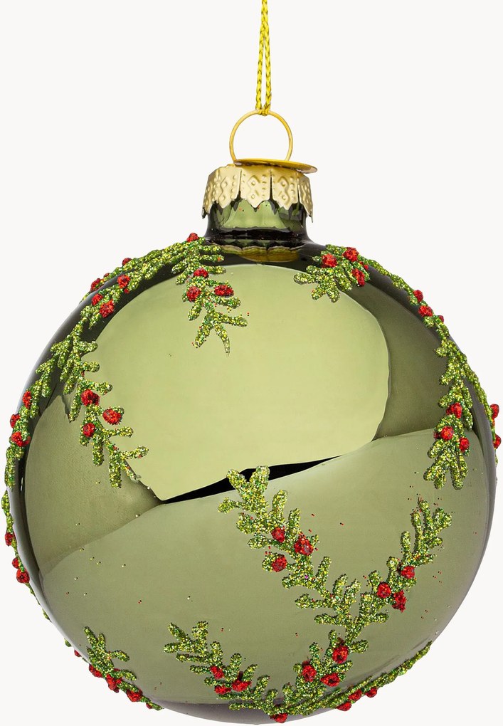 Bolas de Natal Woods, vários tamanhos