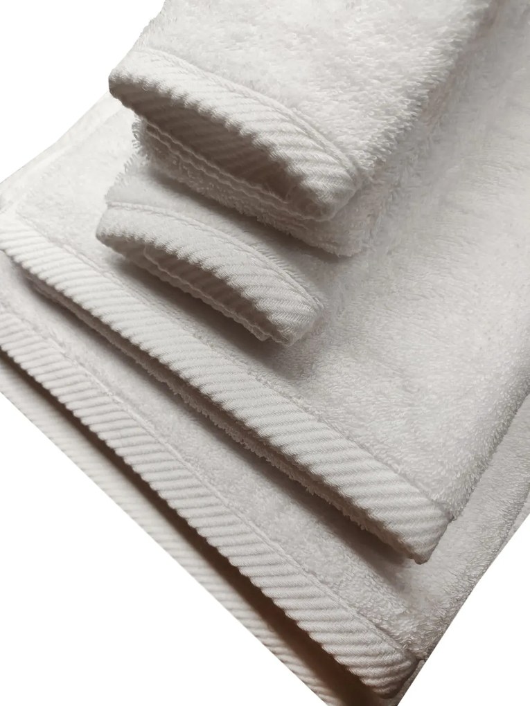 Toalhas Brancas 100% algodão fio singelo 500 gr.: Branco 48 unidades / toalha rosto 50x100 cm