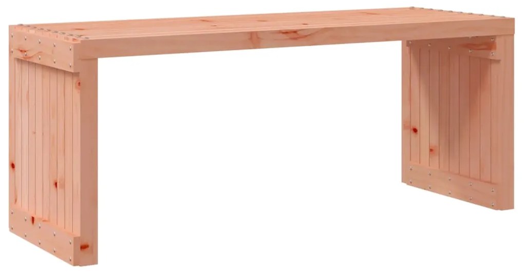 Banco de jardim extensível 212,5x40,5x45 cm madeira douglas