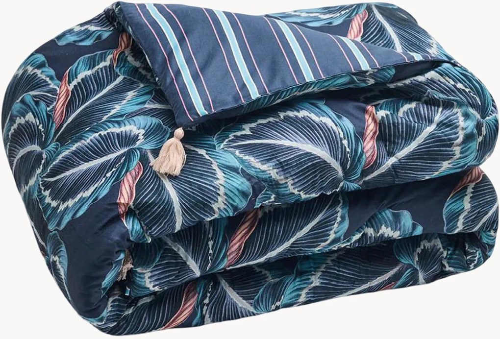 Manta em cetim de algodão Calathea