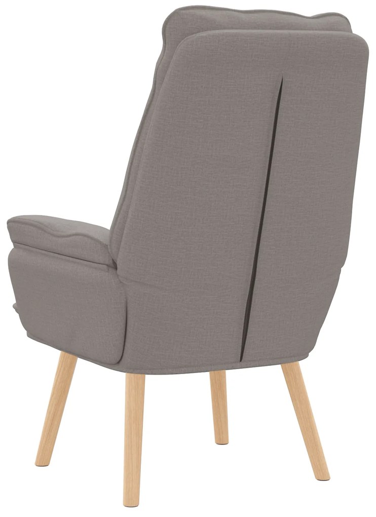 Cadeira Relaxante Taupe Tecido