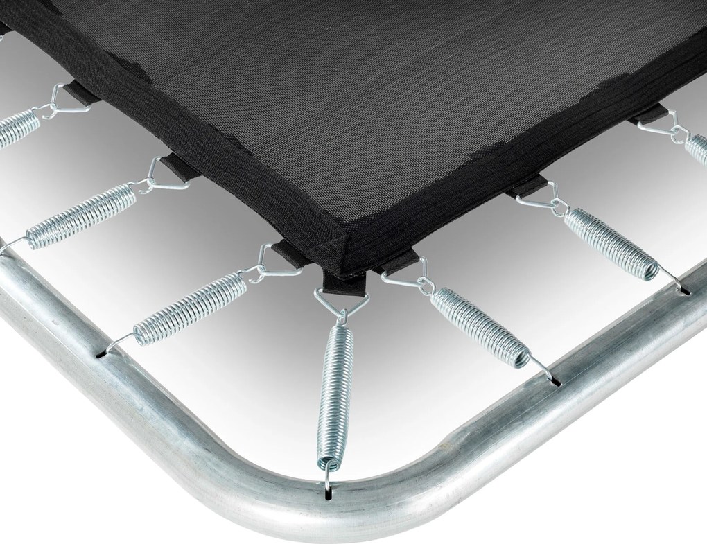 Trampolim desportivo retangular Silhouette 244 x 366 cm - preto