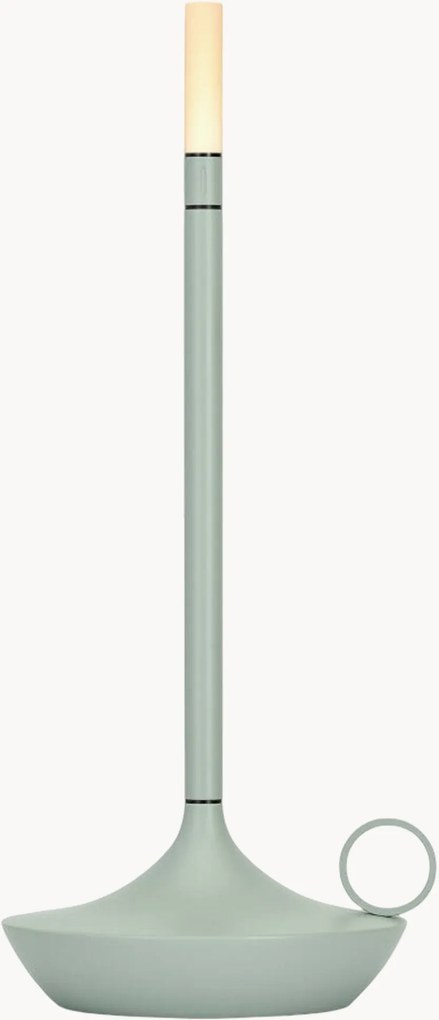 Candeeiro de mesa LED portátil e regulável Wick