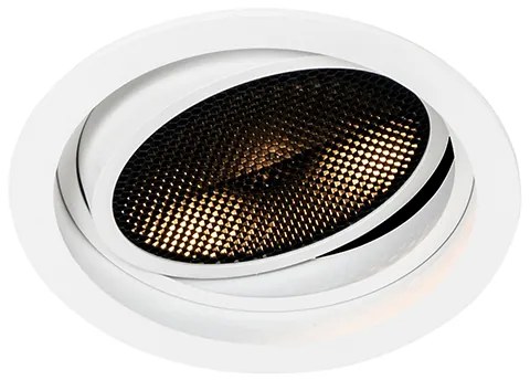 Foco embutido moderno branco ajustável - Coop 111 Honey