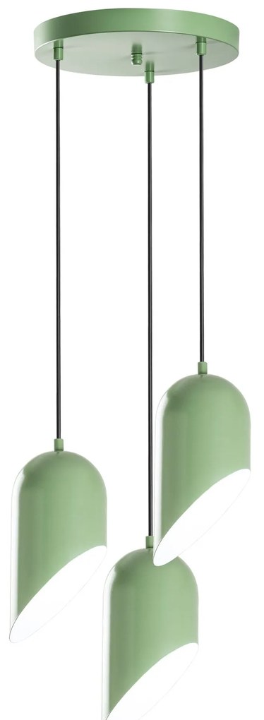 Chandelier Kesik – Mint – Diâmetro 40 cm