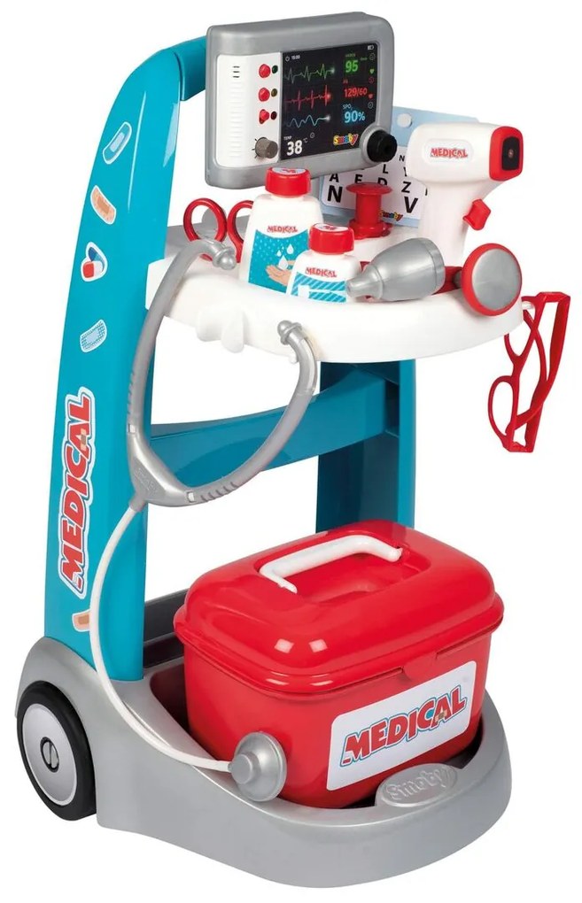 Carrinho Smoby Electronic Medical