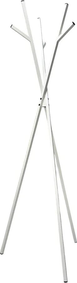 Bengaleiro Metálico Branco Riva Para Ambientes Modernos