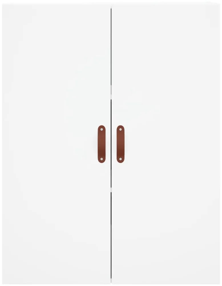 Armário alto 69,5x34x180 cm derivados de madeira branco
