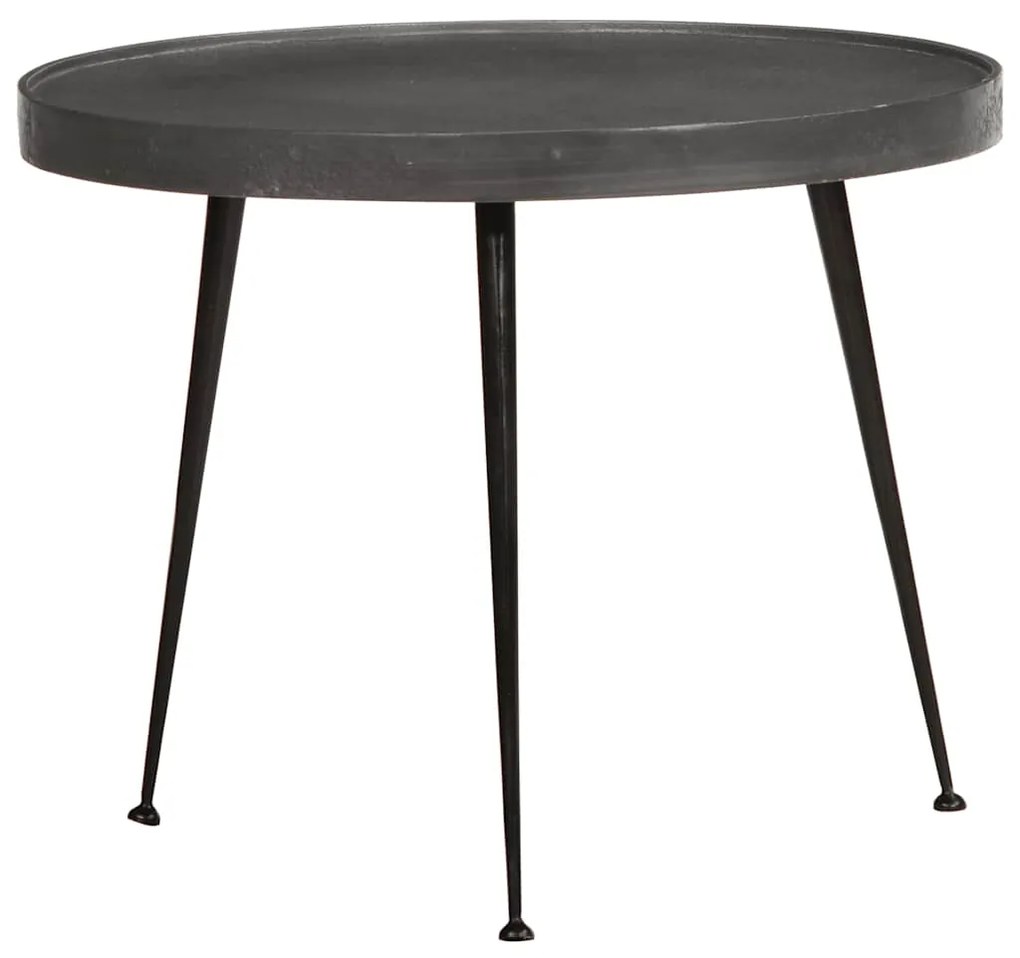 Mesas de centro 2 pcs derivados de madeira preto