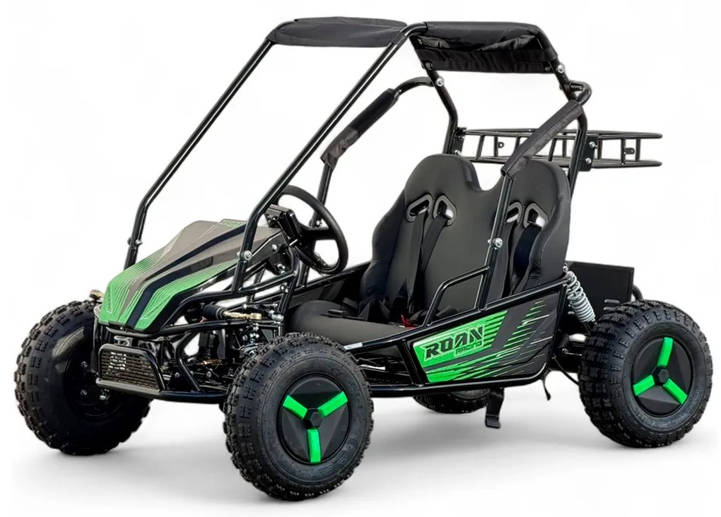 Buggy gasolina para crianças BUGGY 1500W ELÉCTRICO  2 Lugares Batería 60V 20Ah Verde