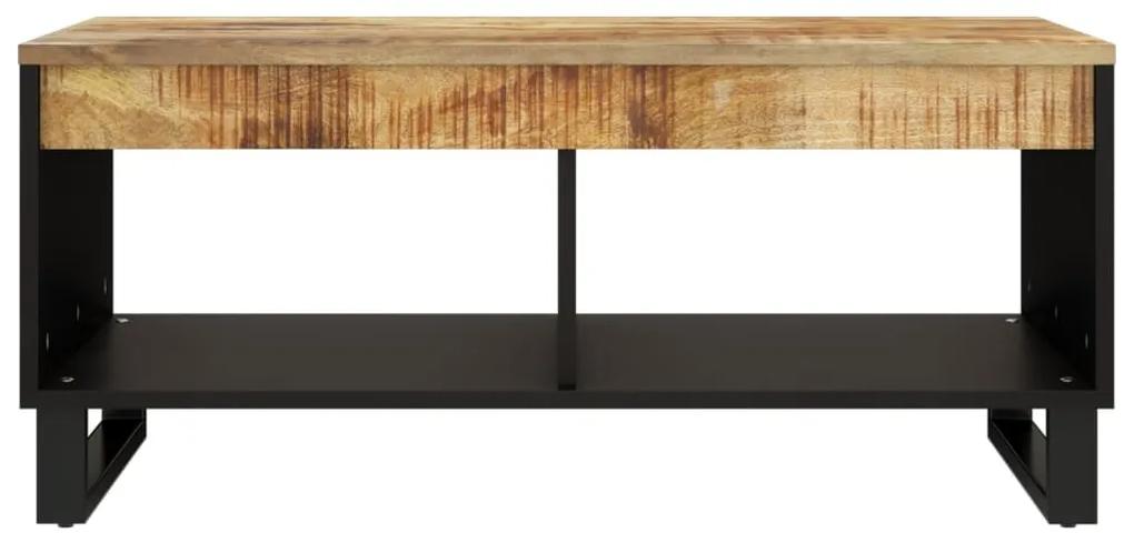Mesa de centro 90x50x40 cm madeira de mangueira maciça