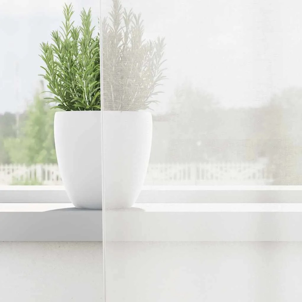 Cortinas de voile com laços 2 pcs branco 140x245 cm