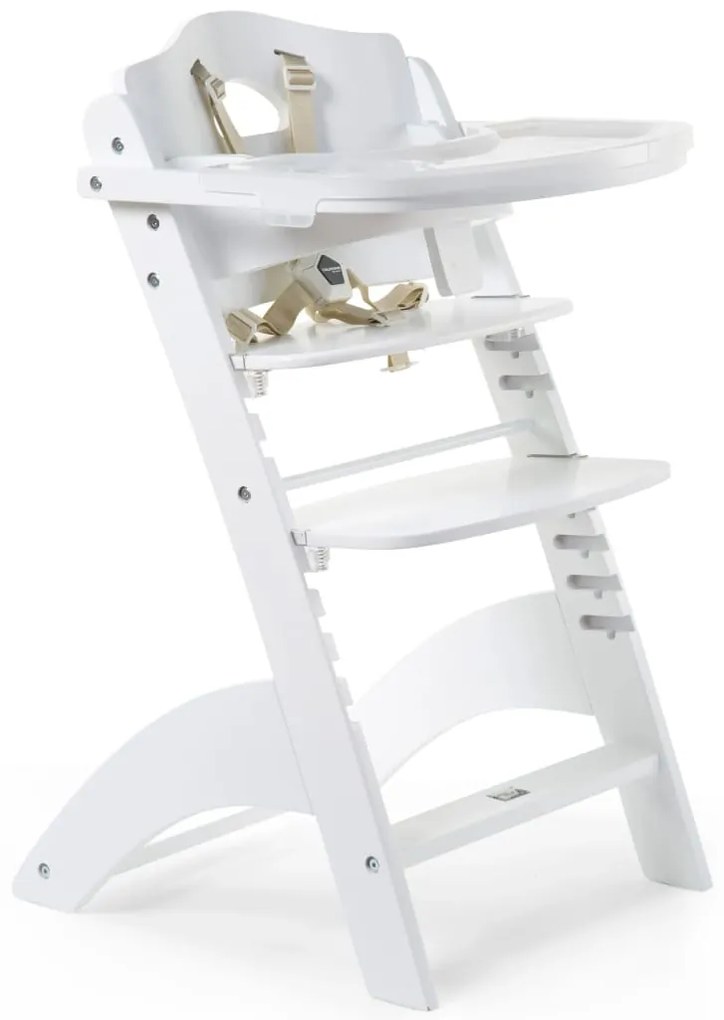 431160 CHILDHOME Cadeira alta de bebé 2-em-1 Lambda 3 branco