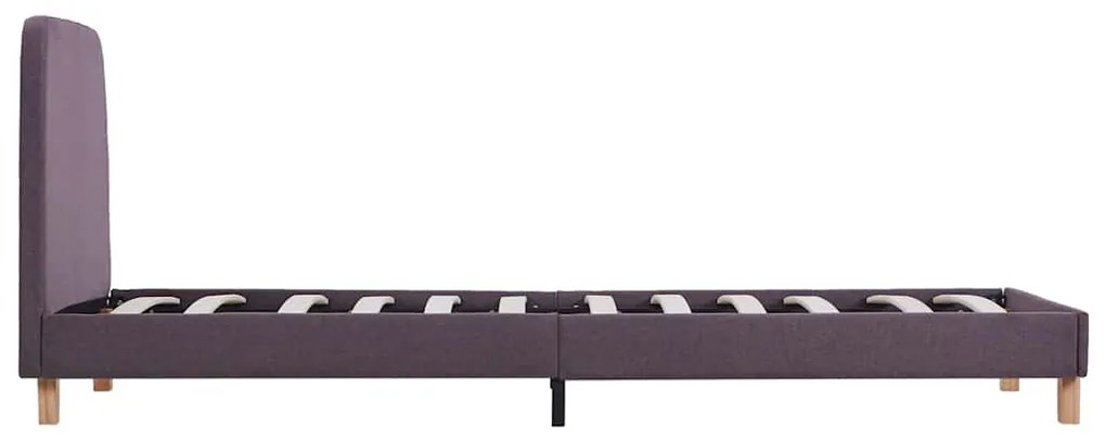 Estrutura de cama sem colchão 90x190 cm tecido