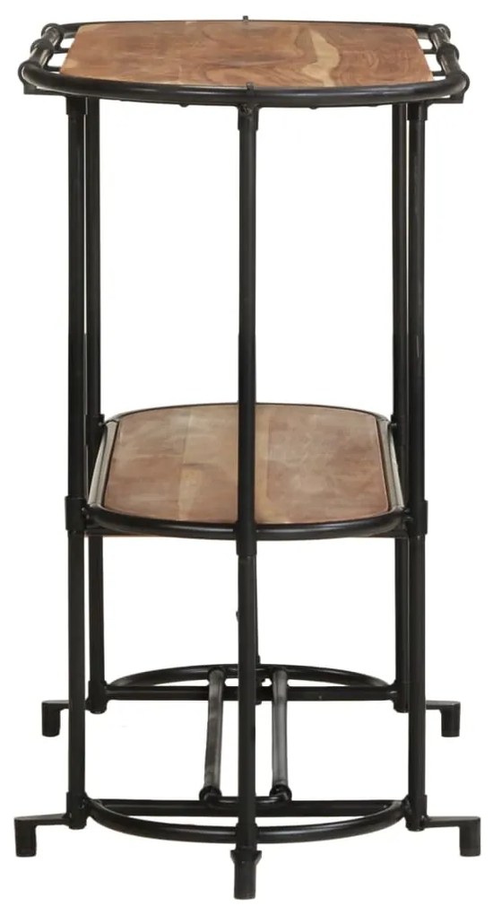 Mesa consola 110x42x76 cm madeira de acácia maciça