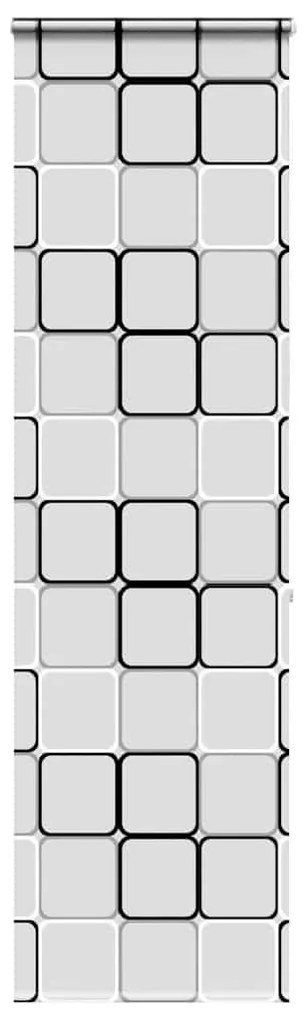 vidaXL Estores com 60x240 cm Largura Tecido 56 cm