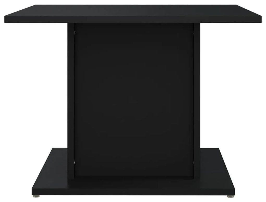 Mesa de centro 55,5x55,5x40 cm derivados de madeira preto