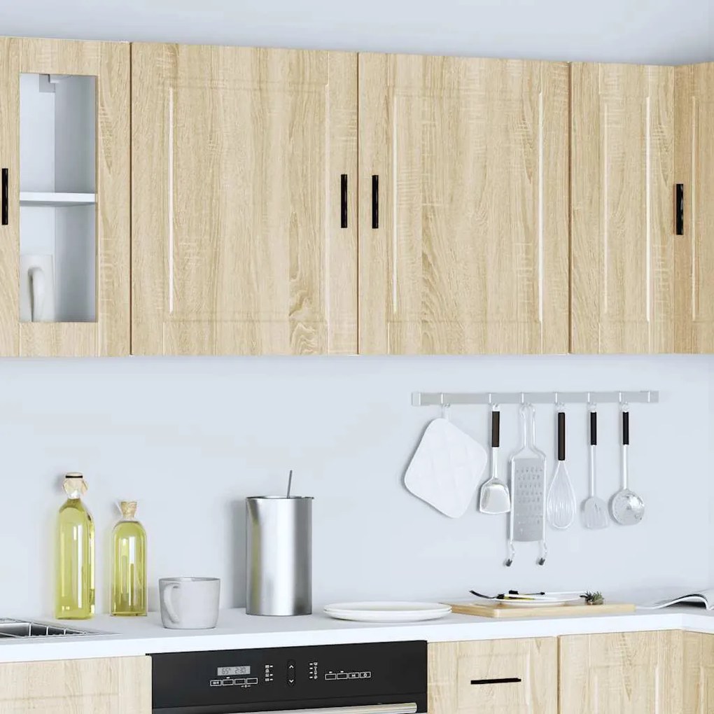 Armários parede cozinha 2 pcs Porto sonoma carvalho