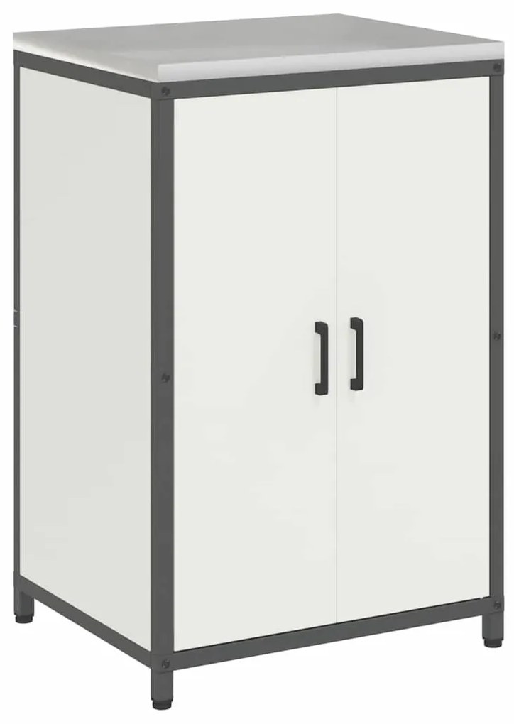 Conjunto de Armazenamento de Cozinha 2 pcs Branco