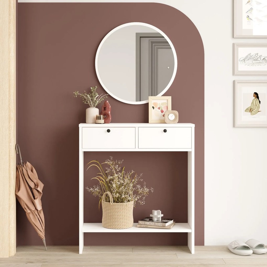 Aparador LR1 – Branco – 80,4 cm x 90 cm x 24,2 cm