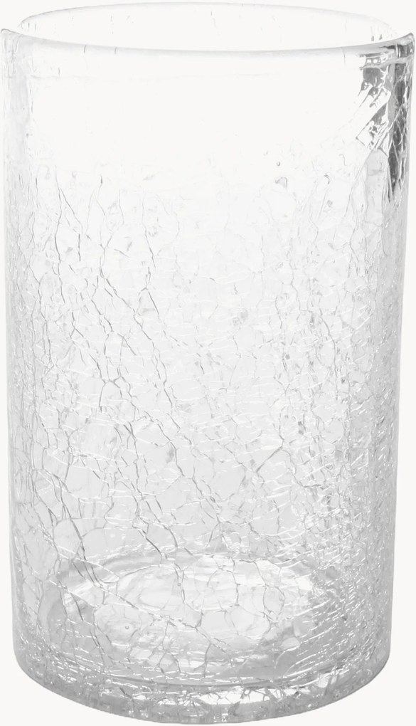 Copos altos artesanais Crackle, conjunto de 4