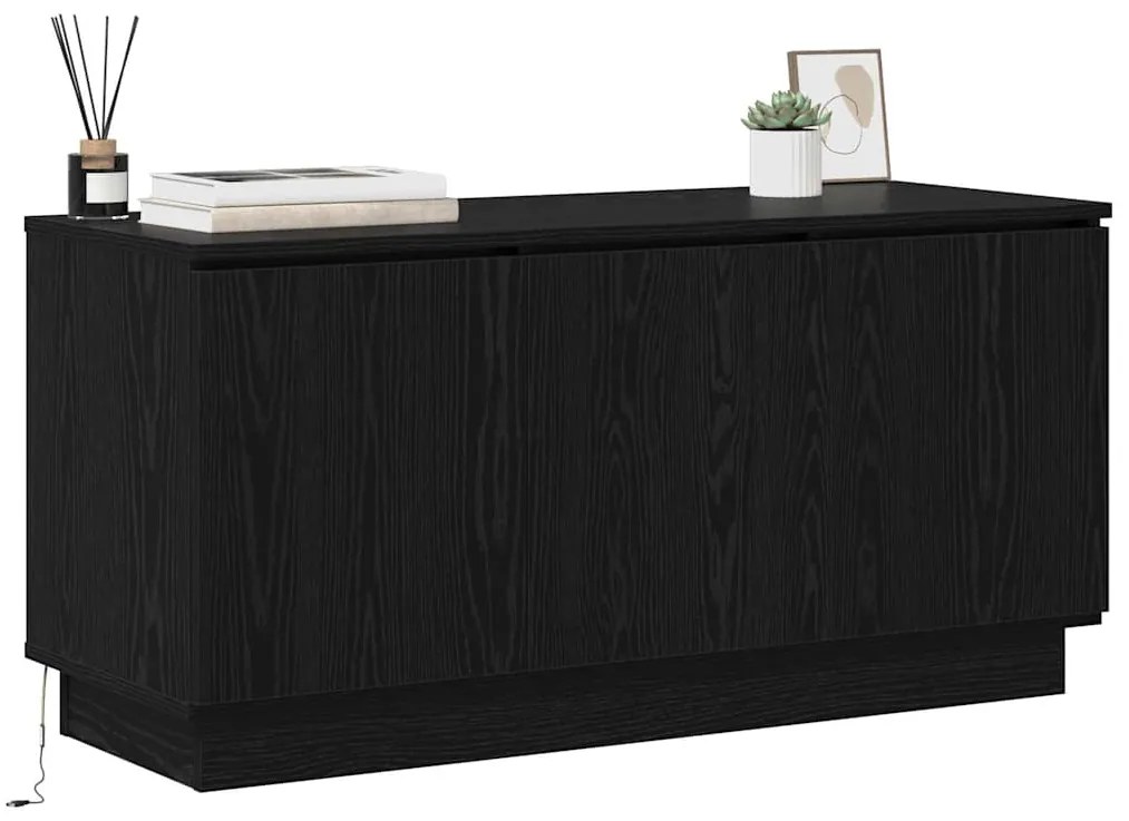 Cabide para TV Black 100x38x49 cm Madeira Derivada