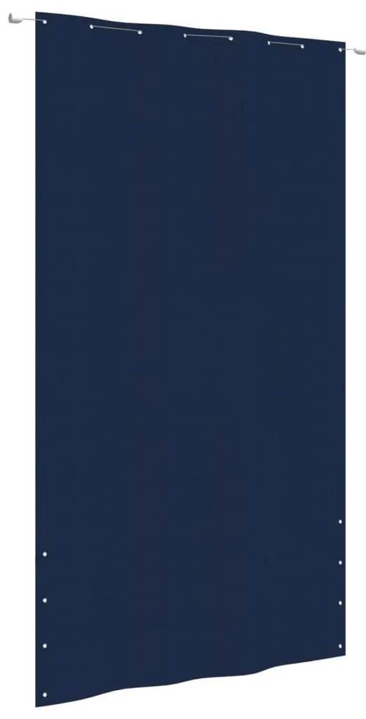 vidaXL Tela de varanda 160x240 cm tecido oxford azul