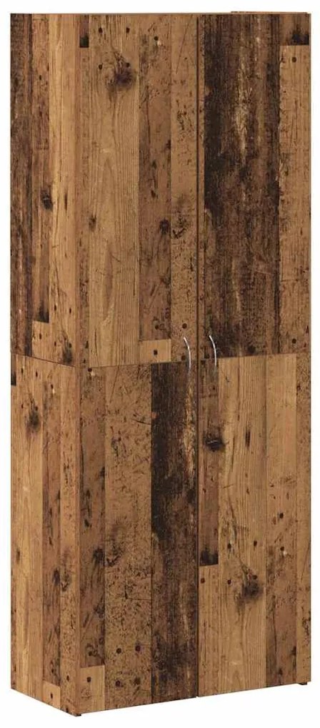Highboard em Madeira Velha 60 x 32 x 153 cm - feito de madeira engenhe