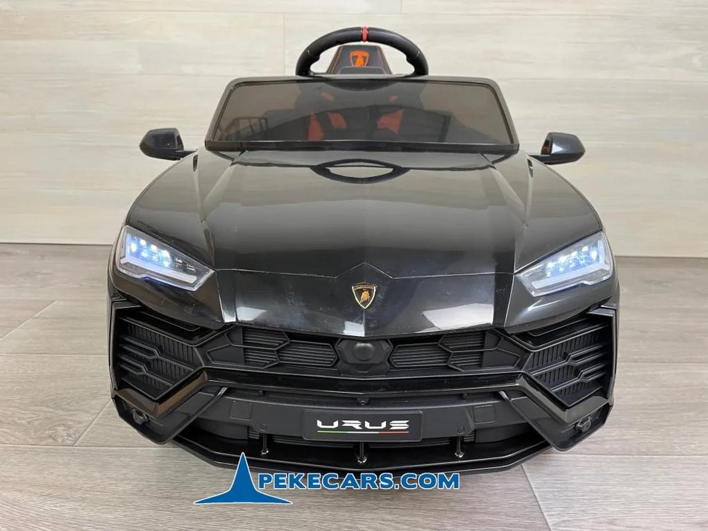 Carro eletrico crianças Lamborghini Urus 12V 2.4G Preto
