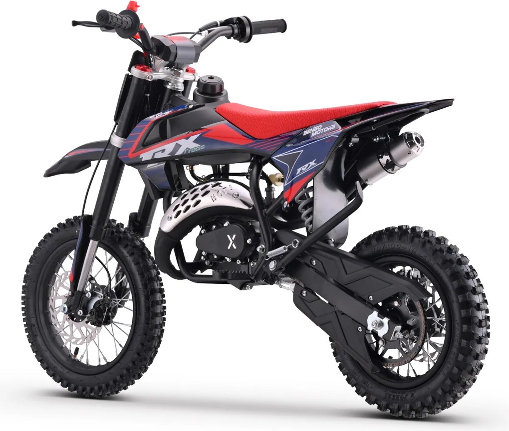 Moto Cross Gasolina para crianças BNO Motors Cross TRX 60 cc Vermelha