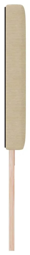 Cabeceira vidaXL Design Simples Verde Claro Cinza 180 cm Tecido de Cor