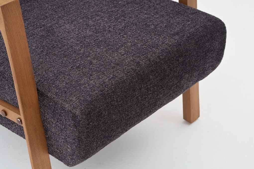 Cadeira Wing Kemer – Antracite – 69x80x83 cm