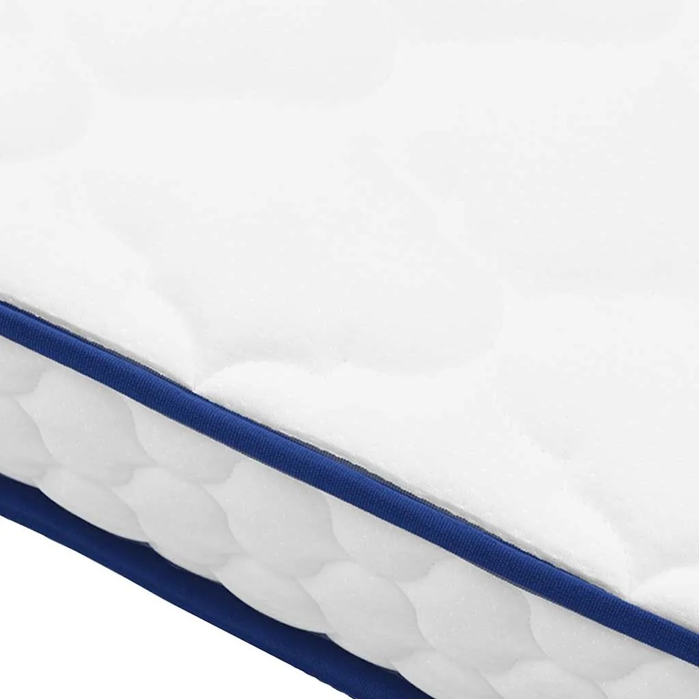 Colchão de espuma de memória 80x200x17 cm branco