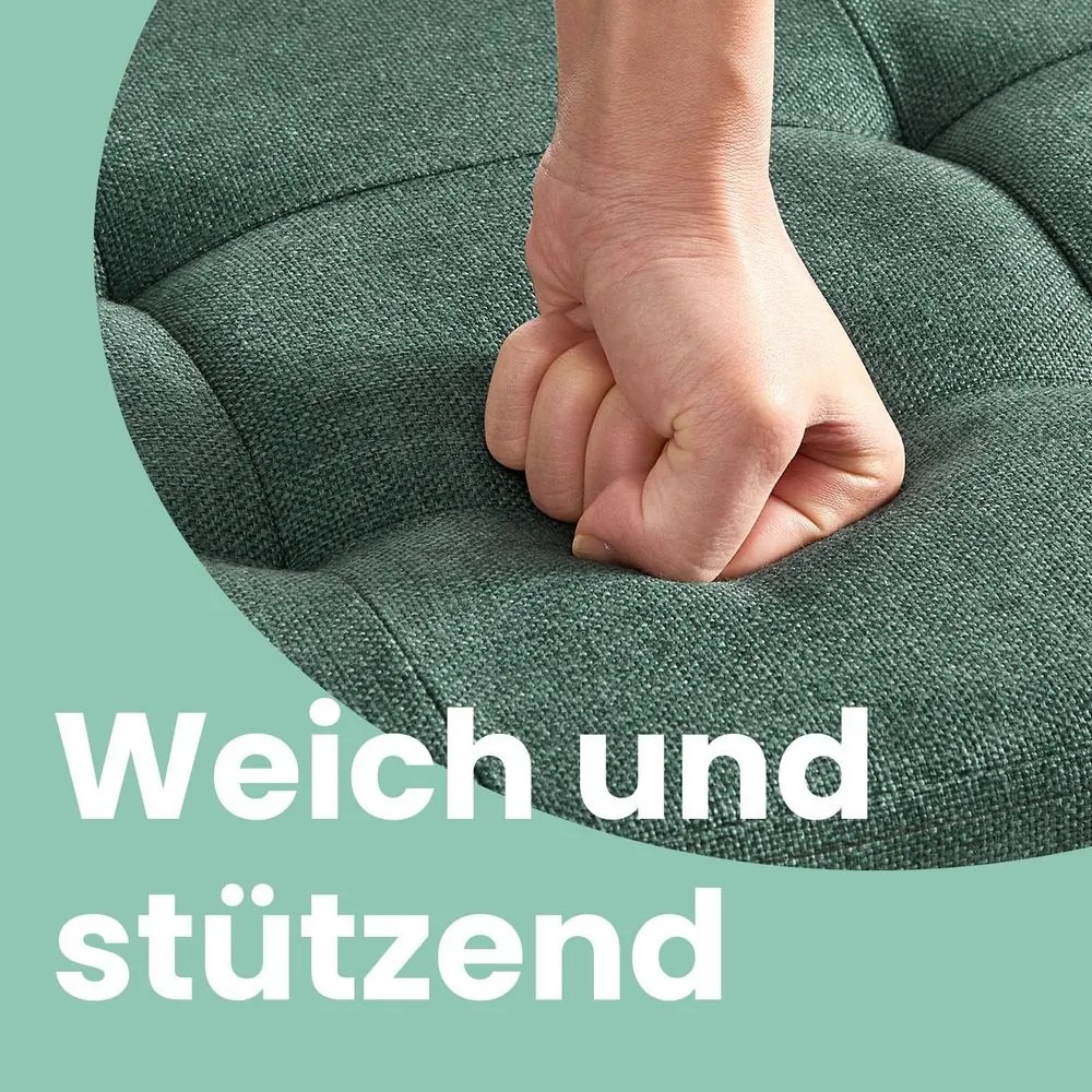 Banco com espaço de arrumação, banco-cama 38,1 x 76,1 x 38,1 cm Verde