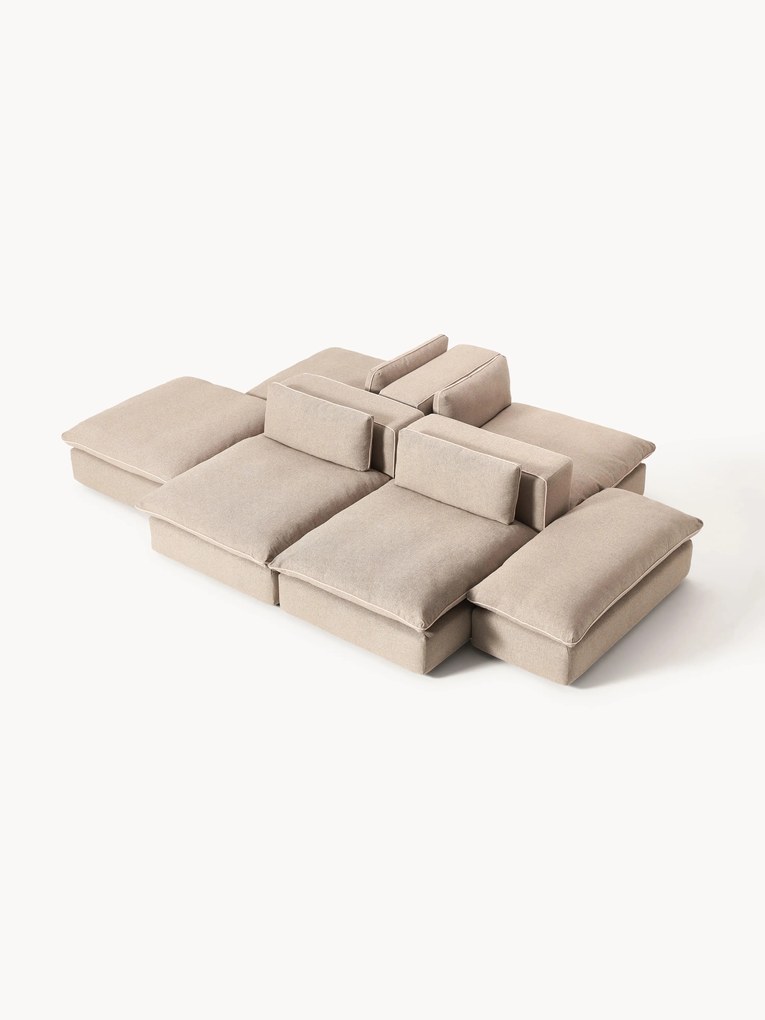 Sofá de canto comprido modular XL Felix