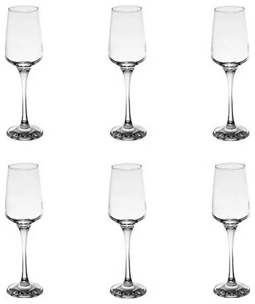 Copo de champanhe LAV Lal 230 cc (6 pcs)